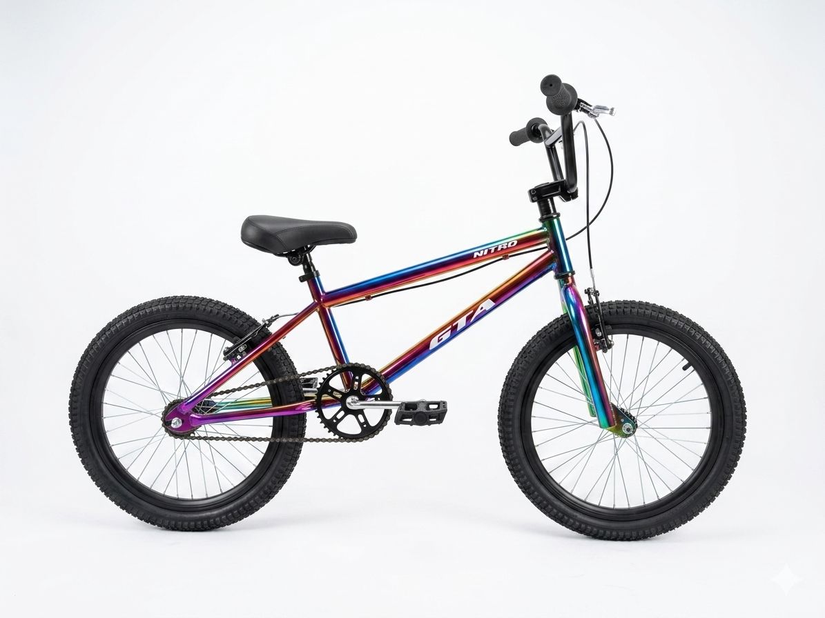 Bicicleta GTA Nitro aro 20 BMX Camaleão
