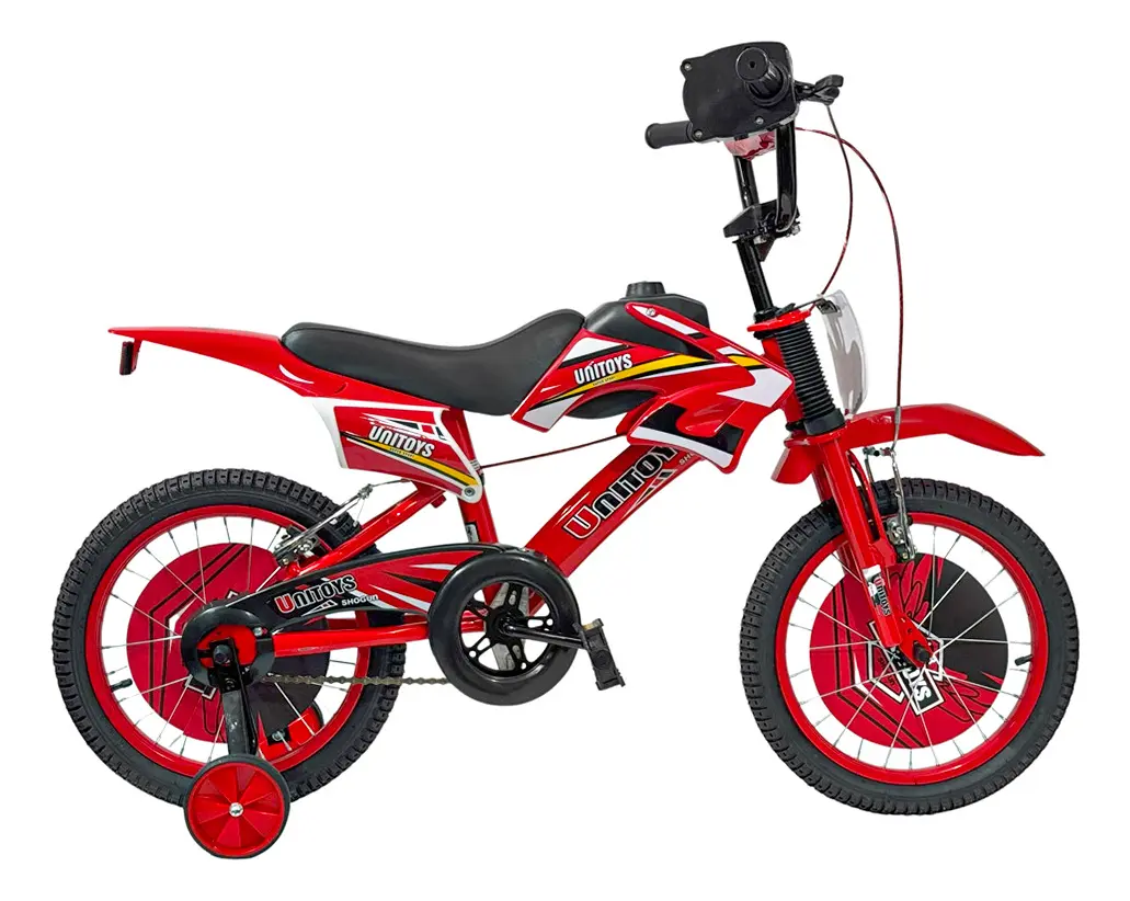Bicicleta Moto Cross Unitoys aro 16